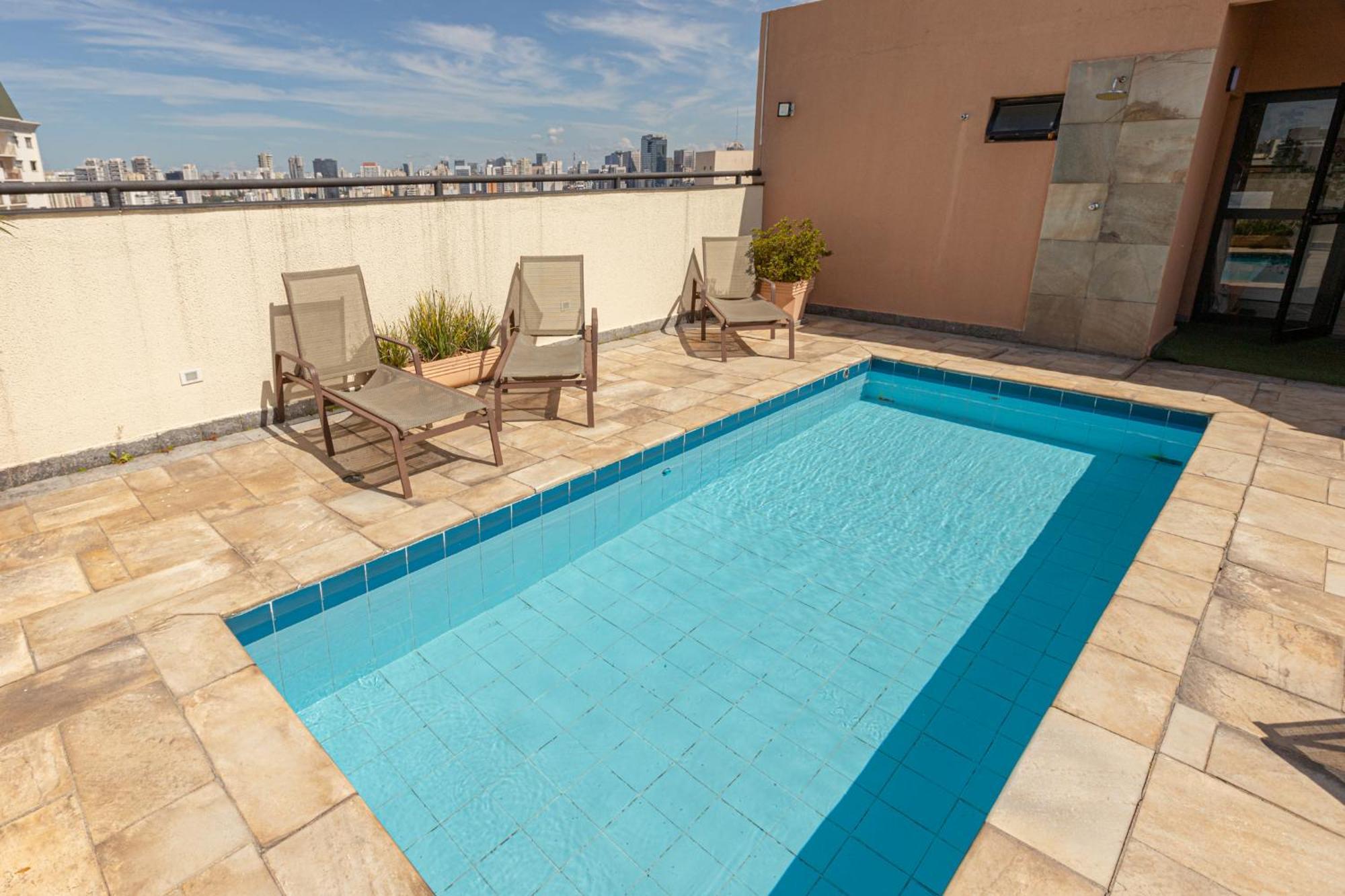 Easy Star - Apartamento Na Vila Olimpia Com Ofuro E Vista Incrivel - Te01H Sao Paulo Exterior photo