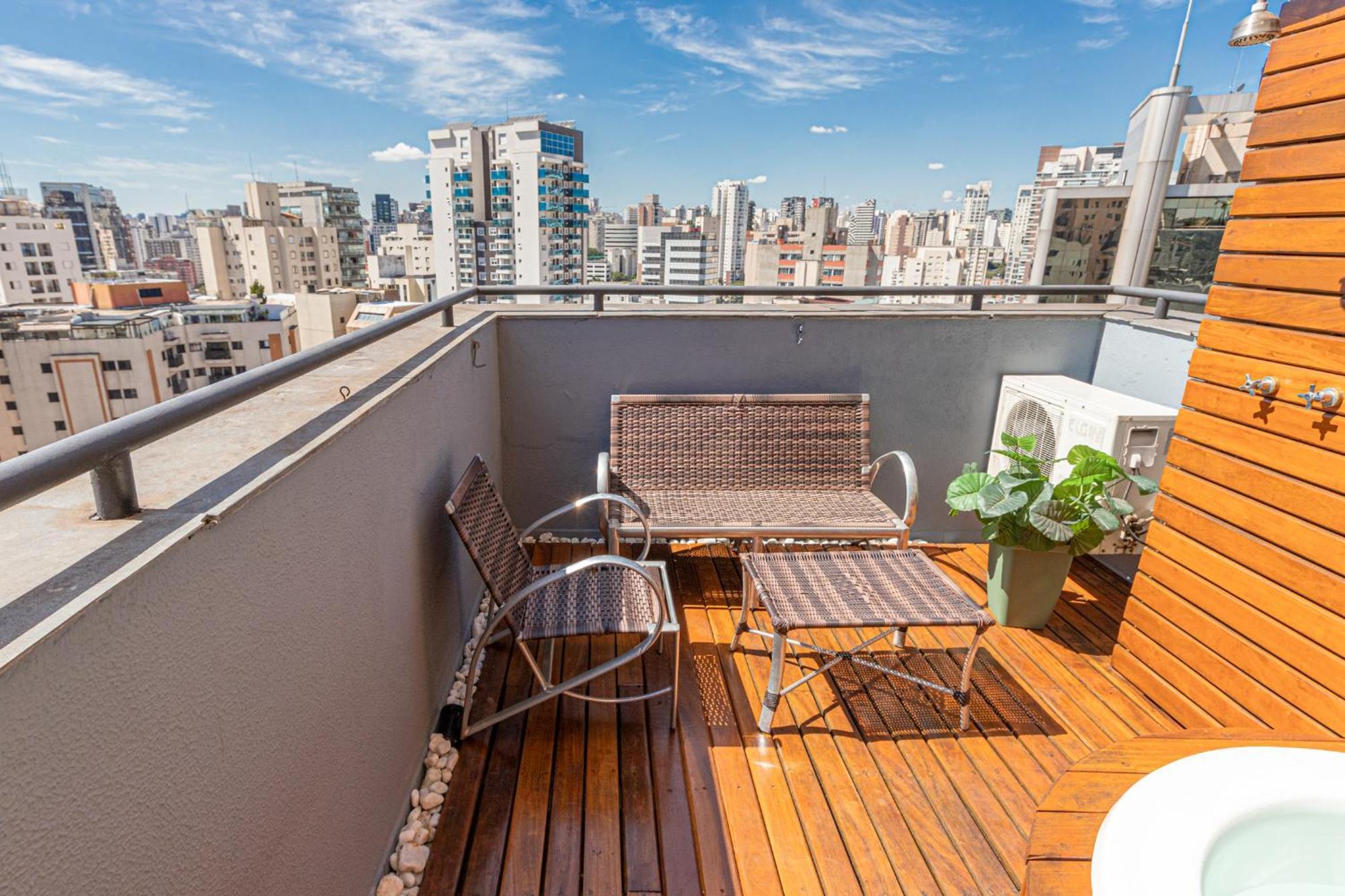 Easy Star - Apartamento Na Vila Olimpia Com Ofuro E Vista Incrivel - Te01H Sao Paulo Exterior photo