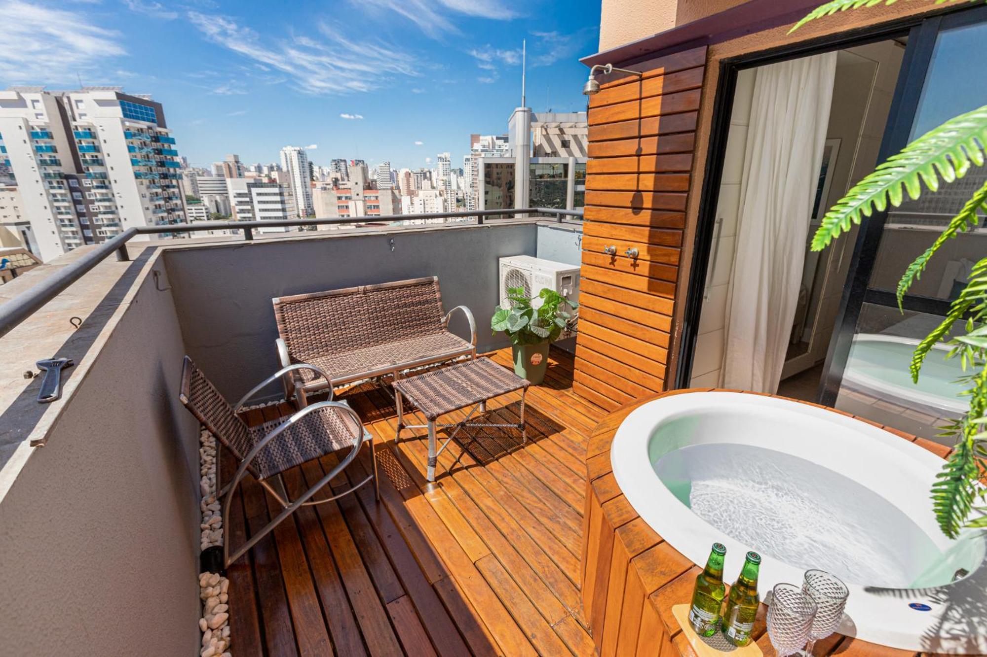 Easy Star - Apartamento Na Vila Olimpia Com Ofuro E Vista Incrivel - Te01H Sao Paulo Exterior photo